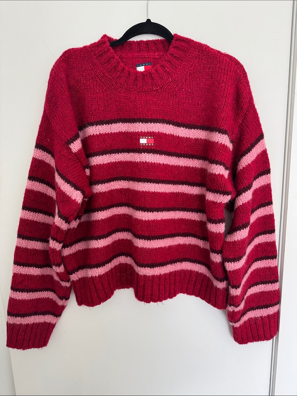TOMMY JEANS RELAXED STRIPE SWEATER